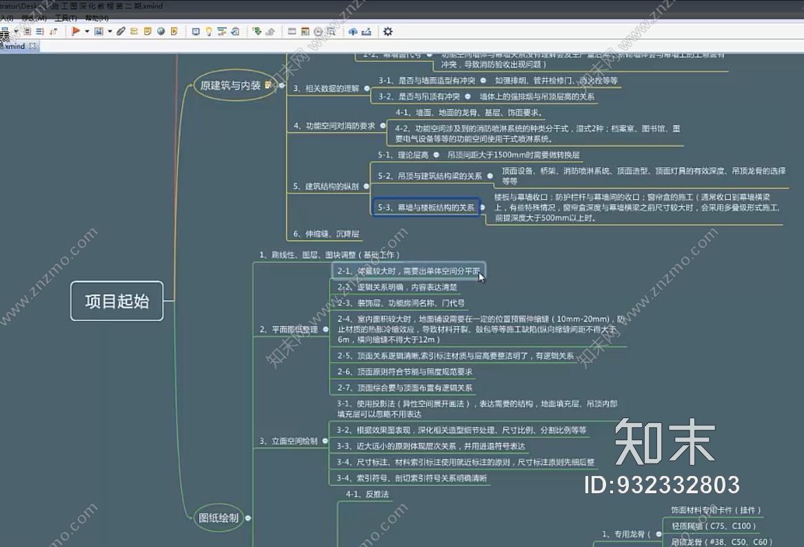 cad施工图实战深化+进阶教程施工图下载【ID:932332803】