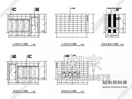 施工图江苏省级建筑工程质检机构现代风格综合楼装修施工图施工图下载【ID:532089878】