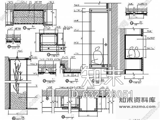 施工图凯悦大酒店豪华KTV空间施工图cad施工图下载【ID:632128051】