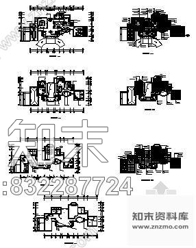 图块/节点别墅装修设计图纸cad施工图下载【ID:832287724】