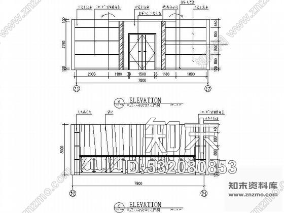 施工图会展中心三套会议室图纸cad施工图下载【ID:532080853】