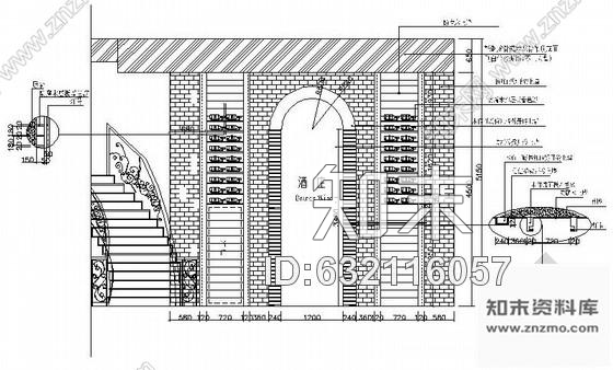 施工图福建某名品酒庄室内装修施工图cad施工图下载【ID:632116057】