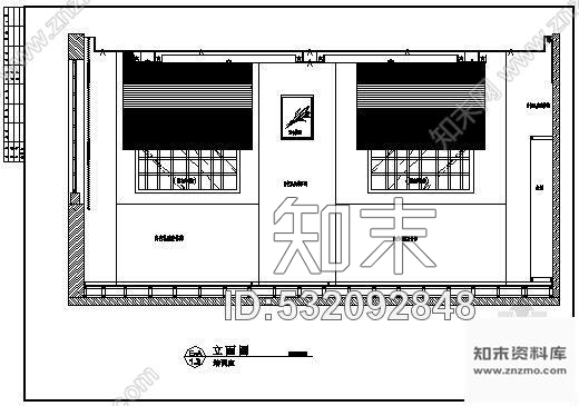 某办公室装修施工图cad施工图下载【ID:532092848】