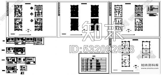 某办公室装修施工图cad施工图下载【ID:532092848】