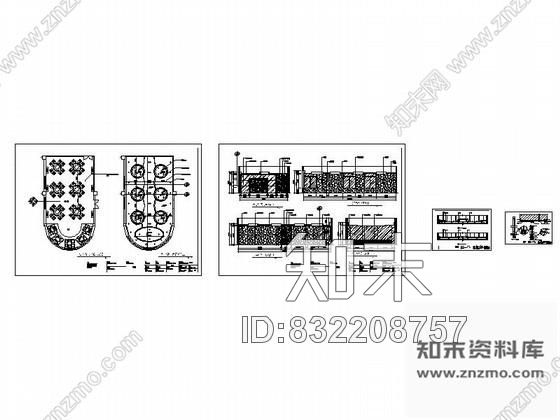 图块/节点酒店中餐厅详图cad施工图下载【ID:832208757】