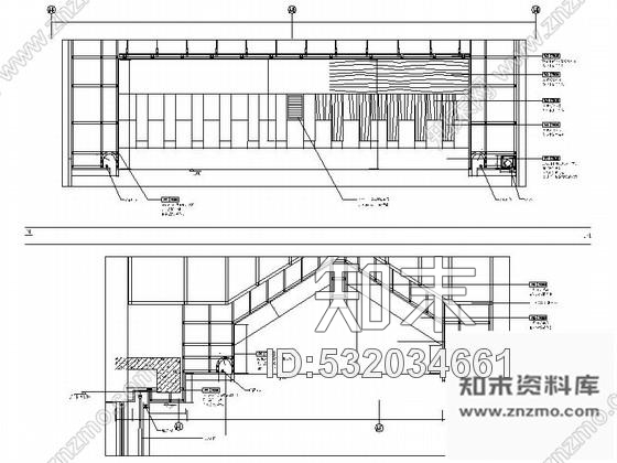 施工图深圳某知名品牌酒店会议室及网络咖啡室内装修竣工图施工图下载【ID:532034661】