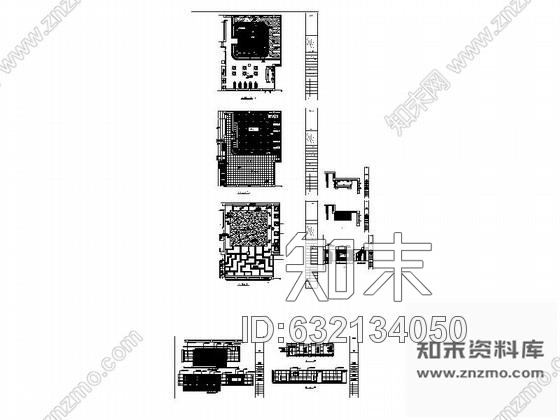 施工图地下室内游泳池装修图含实景cad施工图下载【ID:632134050】