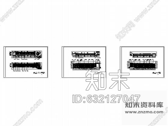 施工图重庆某奢华KTV走廊C装修图cad施工图下载【ID:632127047】