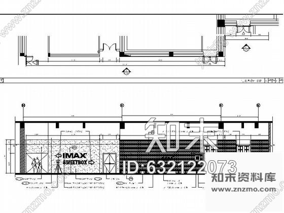 施工图浙江时尚复古风格电影院室内装修施工图cad施工图下载【ID:632122073】