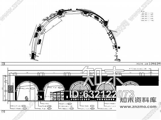 施工图浙江时尚复古风格电影院室内装修施工图cad施工图下载【ID:632122073】