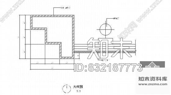 图块/节点某高档花园小区入户大堂电梯间施工图cad施工图下载【ID:832187773】