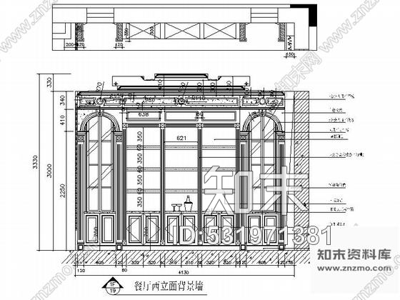 施工图上海鸟语花香古典欧式风格独栋别墅样板间装修施工图含高清实景施工图下载【ID:531971381】