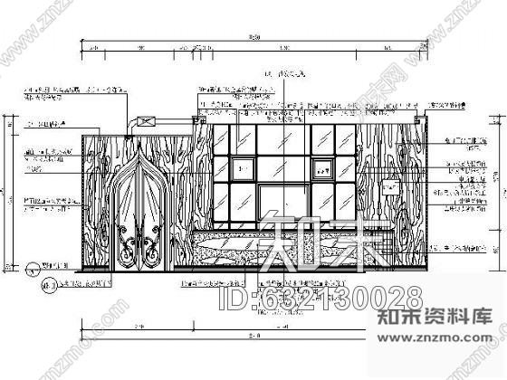 施工图夜总会VIP包间施工图Ⅲcad施工图下载【ID:632130028】