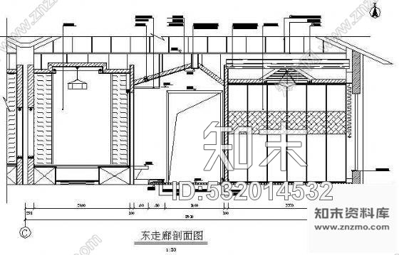 施工图一套餐厅精装修图cad施工图下载【ID:532014532】