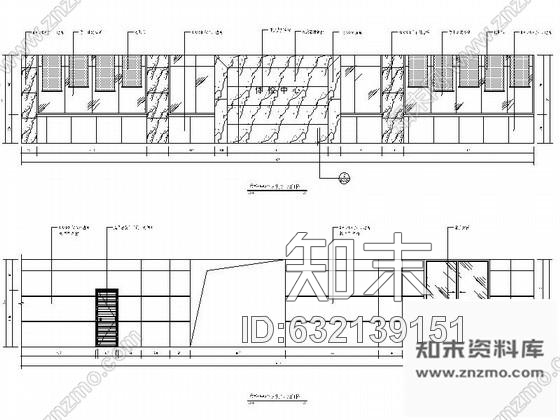 施工图重庆某医院体检中心室内装修图cad施工图下载【ID:632139151】