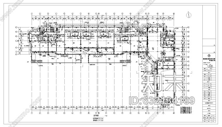 长城家园幼儿园室内施工图纸及效果图含63张施工图下载【ID:632134189】