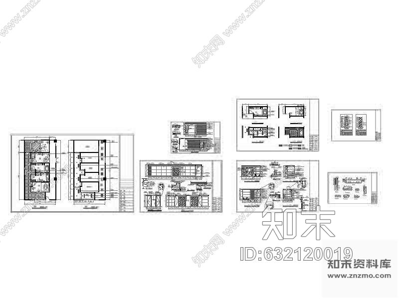 施工图某生活馆装修图含实景cad施工图下载【ID:632120019】