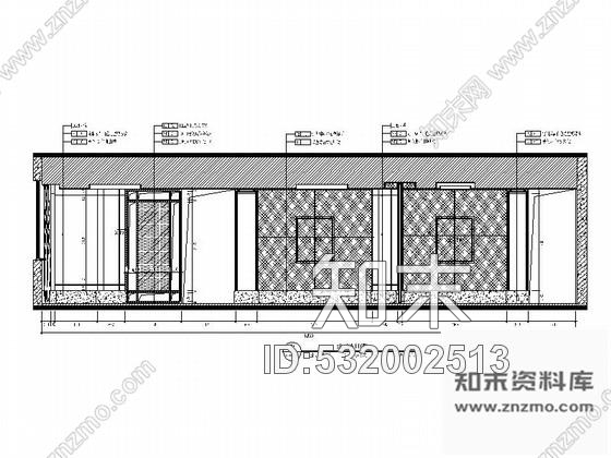 施工图福建文艺范混搭风精致餐厅室内施工图含效果图cad施工图下载【ID:532002513】