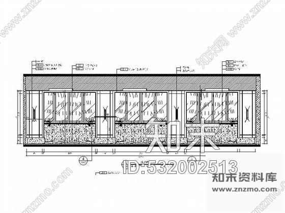 施工图福建文艺范混搭风精致餐厅室内施工图含效果图cad施工图下载【ID:532002513】