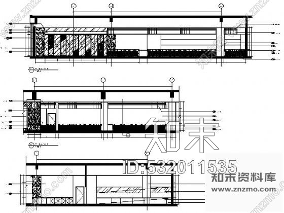 施工图北京五星酒店全日餐厅施工图cad施工图下载【ID:532011535】