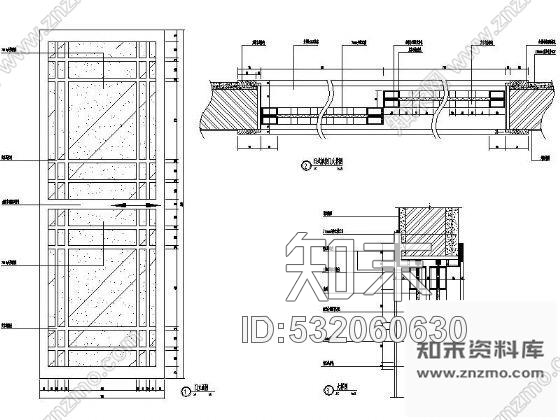 施工图江苏五星级酒店联排客房装修图cad施工图下载【ID:532060630】
