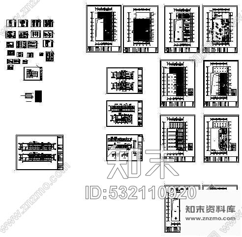 施工图东风本田专卖店图纸cad施工图下载【ID:532110920】