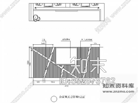 施工图江苏某城市广场售楼处室内装修图含效果cad施工图下载【ID:532073762】