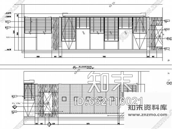 施工图江苏工业园区中式会所走道装修图cad施工图下载【ID:632116021】