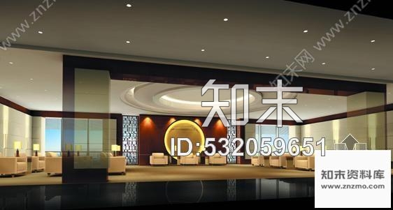 施工图某酒店宴会厅装修图(含效果)cad施工图下载【ID:532059651】