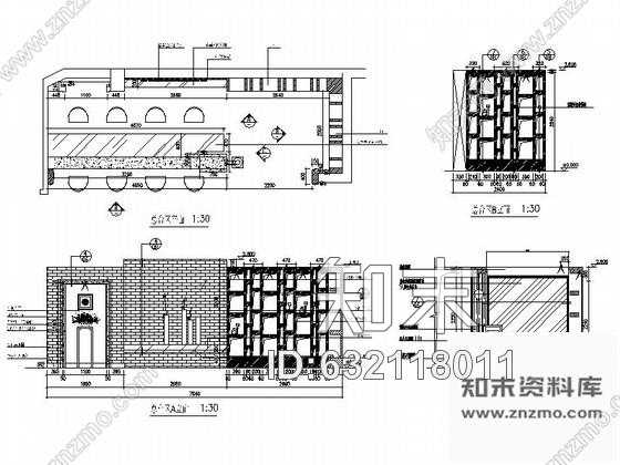 施工图上海精装保健足浴室内施工图cad施工图下载【ID:632118011】