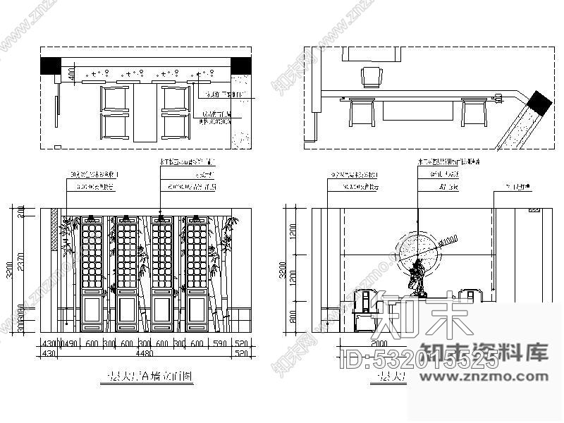 施工图浙江某中式休闲茶室施工方案施工图下载【ID:532015525】