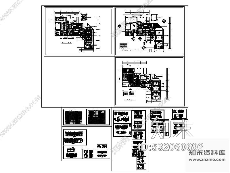 施工图广东某酒店装修施工图cad施工图下载【ID:532060692】