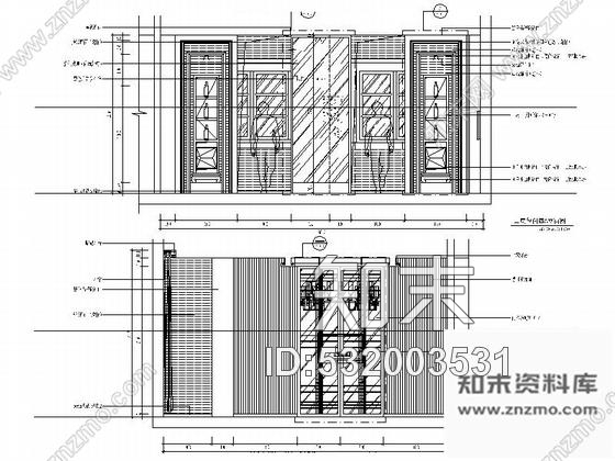 施工图福州精品禅意中式风格酒庄CAD施工图含效果cad施工图下载【ID:532003531】