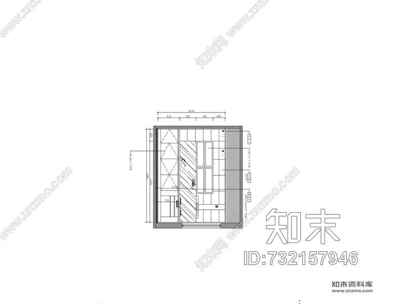 凌子达上海万科翡翠滨江310m2样板房丨效果图+CAD施工图+官方摄影施工图下载【ID:732157946】