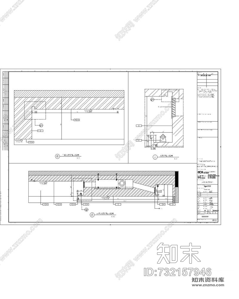 凌子达上海万科翡翠滨江310m2样板房丨效果图+CAD施工图+官方摄影施工图下载【ID:732157946】