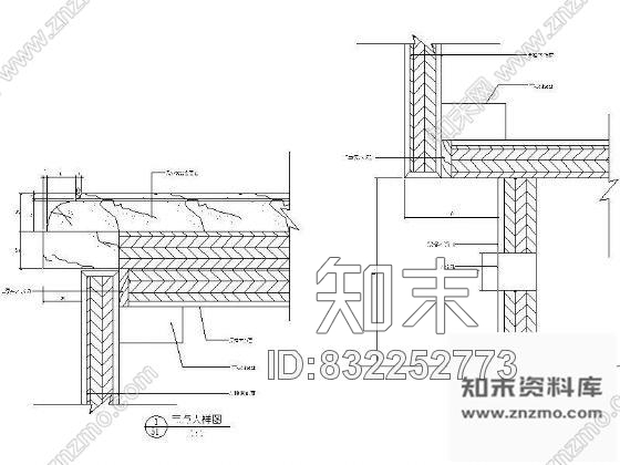 图块/节点酒店双人房酒柜详图cad施工图下载【ID:832252773】