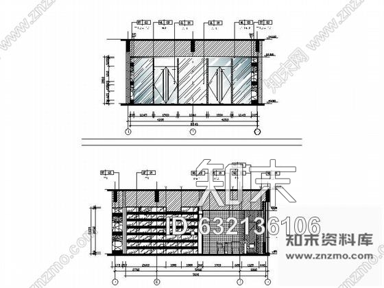 施工图江苏学校宿舍楼高档商务中心装修施工图施工图下载【ID:632136106】