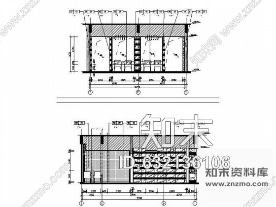 施工图江苏学校宿舍楼高档商务中心装修施工图施工图下载【ID:632136106】