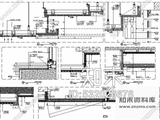 施工图江苏中台合资大饭店会议室装修设计施工图含效果cad施工图下载【ID:532026678】