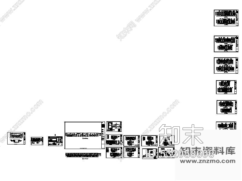 施工图陕西某酒店室内装修图cad施工图下载【ID:532058606】