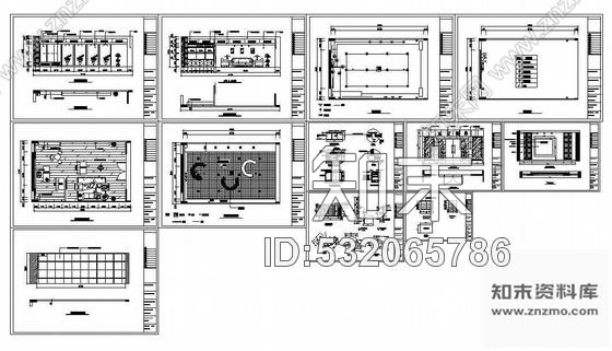 施工图某壁纸专卖店设计施工图cad施工图下载【ID:532065786】
