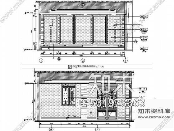 施工图广州温泉度假村典雅中式风格两层别墅样板间装修施工图含效果施工图下载【ID:531978363】