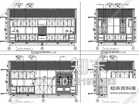 施工图广州温泉度假村典雅中式风格两层别墅样板间装修施工图含效果施工图下载【ID:531978363】