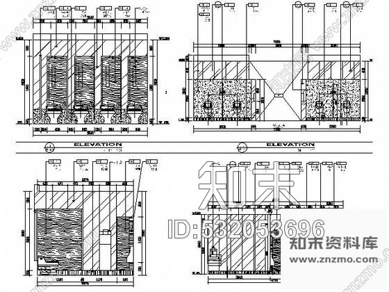 施工图酒店宴会厅卫生间施工图cad施工图下载【ID:532053696】