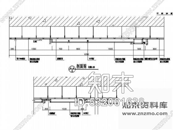 休闲酒店会议室装修图cad施工图下载【ID:532061638】