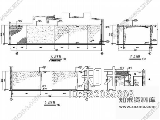 施工图北京现代高档五星级商务酒店餐饮区装修图cad施工图下载【ID:532035666】