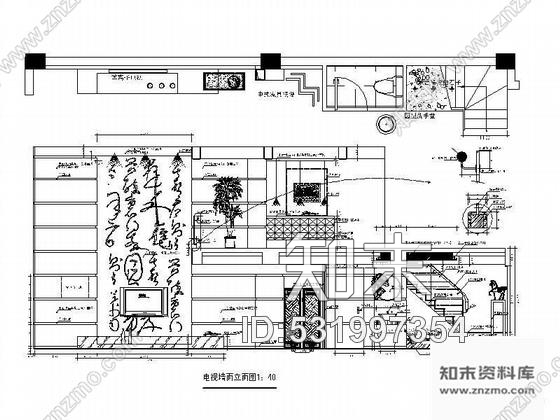 施工图中式风双层样板别墅设计图cad施工图下载【ID:531997354】