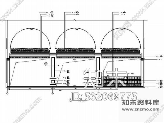施工图阜阳奢华欧式风格二层售楼处室内装修图含效果cad施工图下载【ID:532069775】