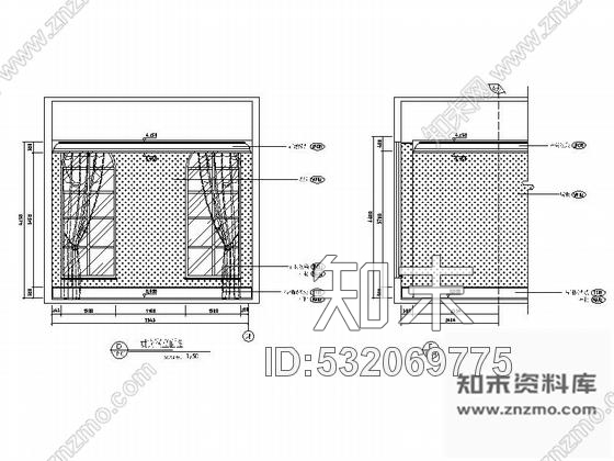施工图阜阳奢华欧式风格二层售楼处室内装修图含效果cad施工图下载【ID:532069775】