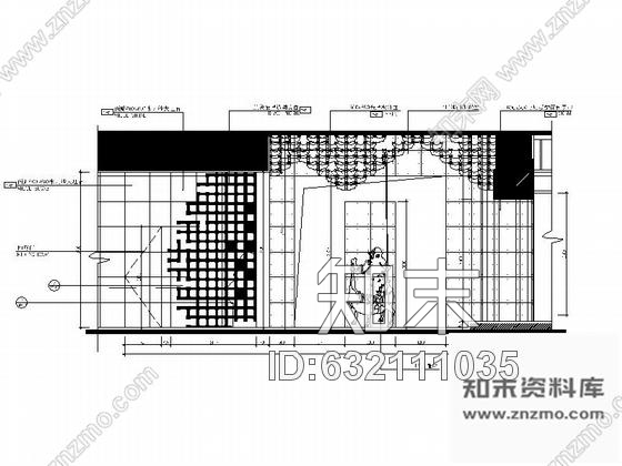 施工图广东奢华高级会所室内装修设计施工图含效果cad施工图下载【ID:632111035】